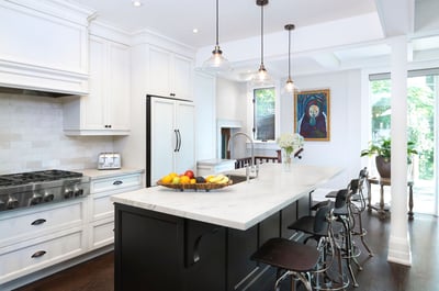 Luxury kitchen renovation in the Beach Toronto