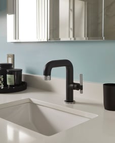 Matte-Black-Knurled-Bathroom-Faucet