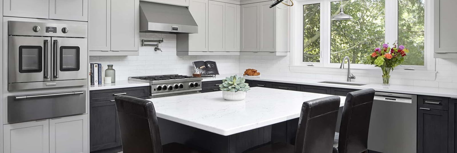 kitchen renovation with pot filler in markham ontario