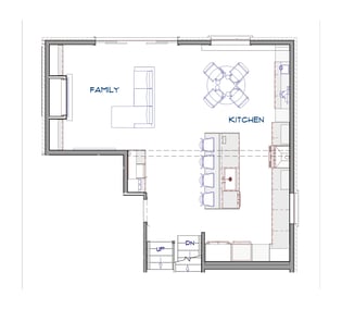 main floor layout from above