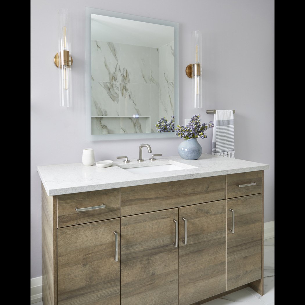 wood vanity
