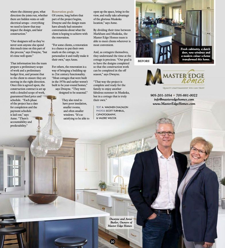 Dockside-Magazine featuring master edge homes