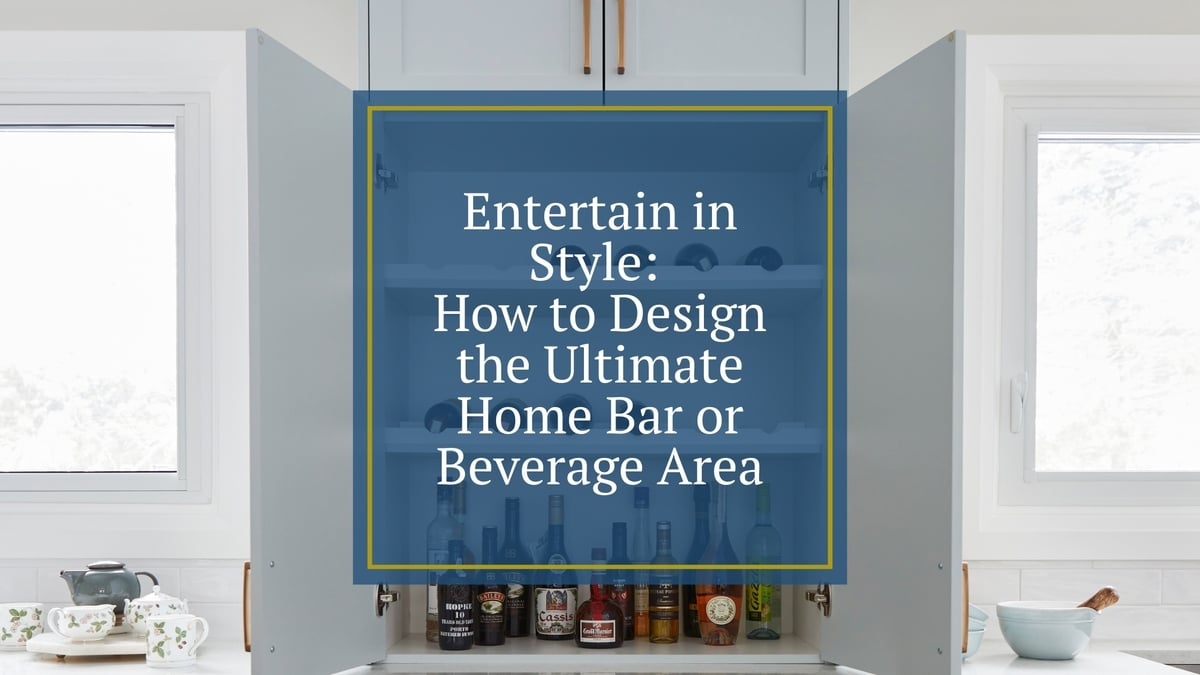 Entertain in Style: How to Design the Ultimate Home Bar or Beverage Area