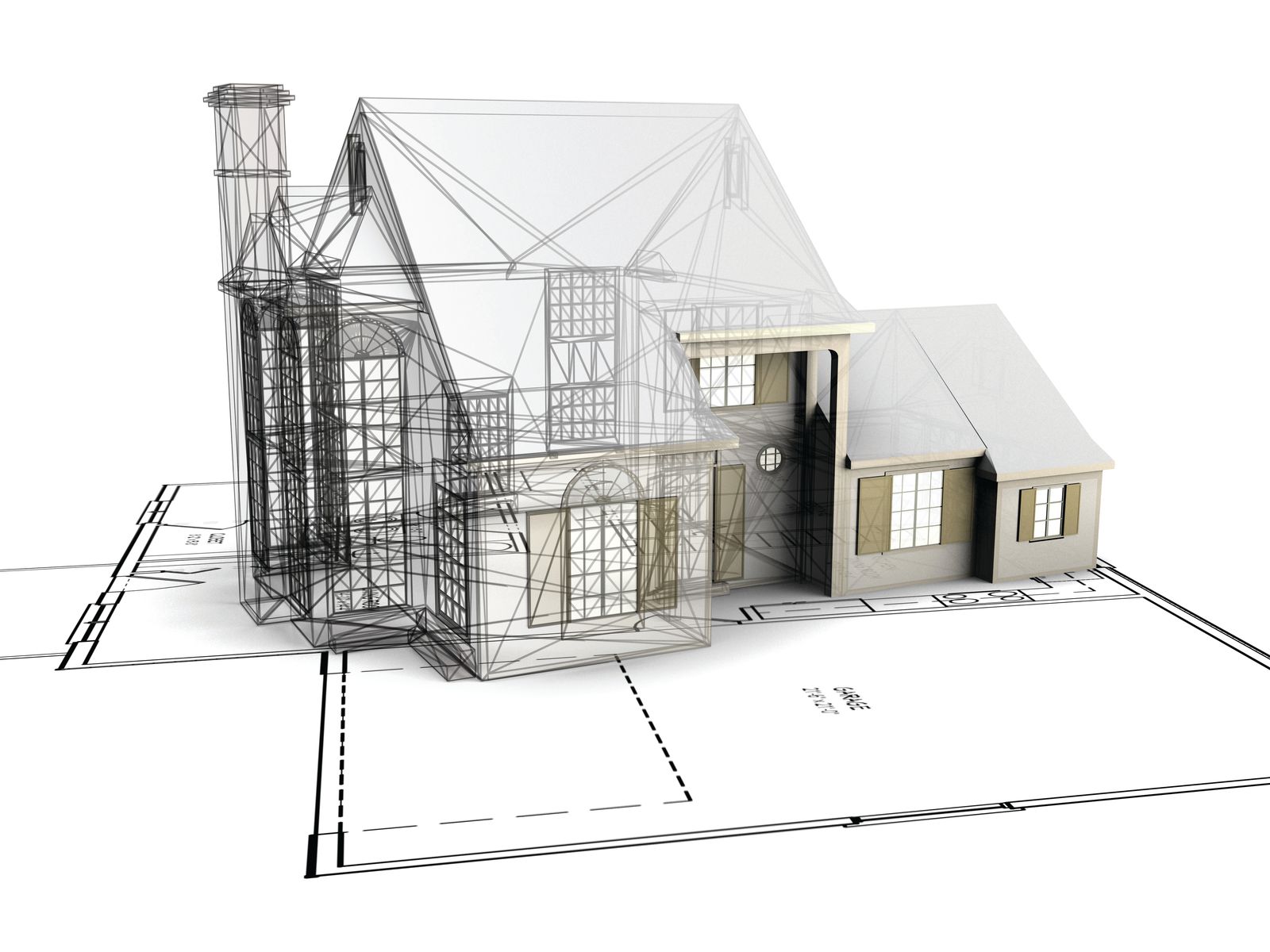 Markham Design_Build Services with architectural design graphic of house Markham Design_Build Services with architectural design graphic of house