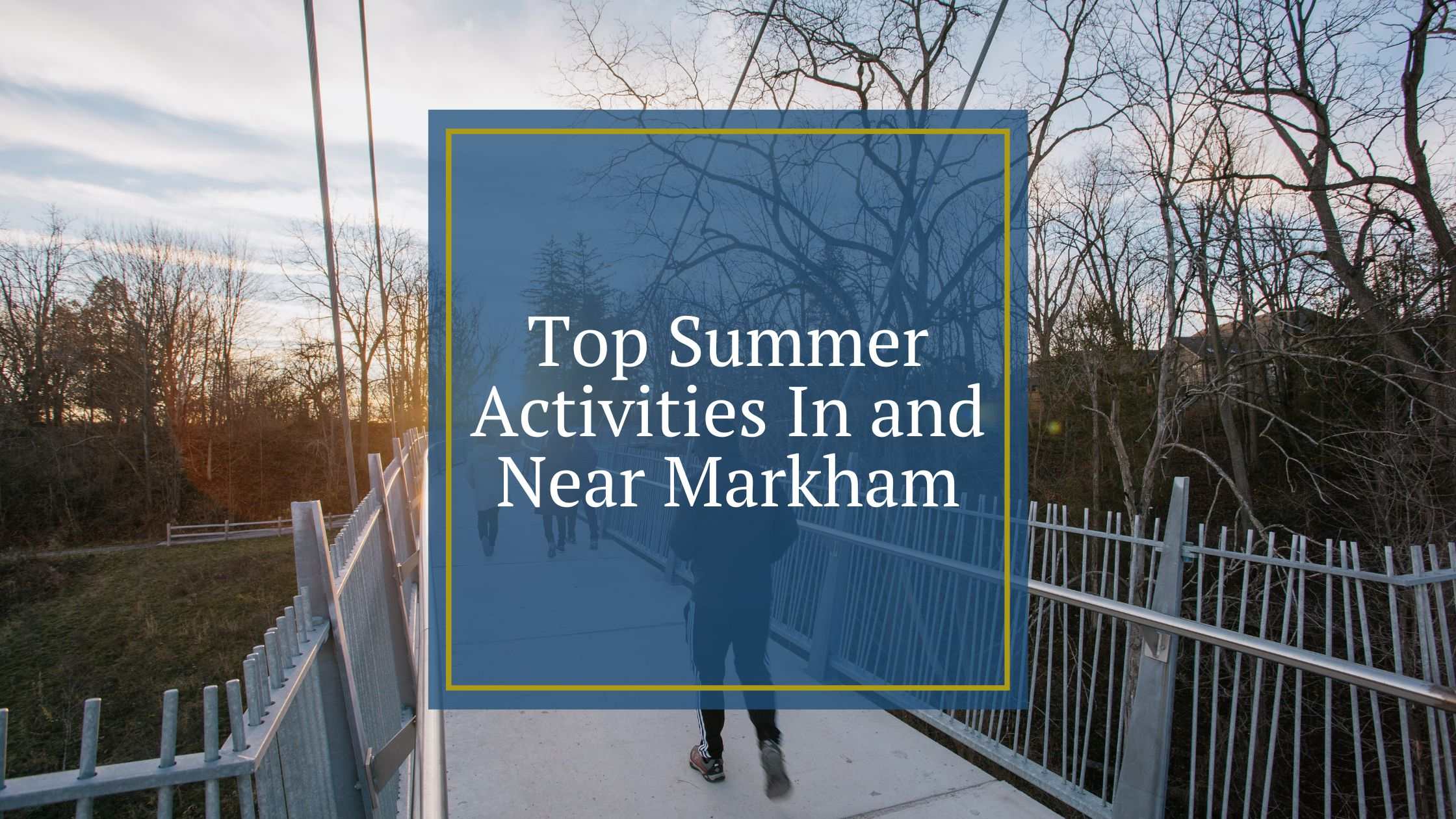 Top Summer Activities In and Near Markham